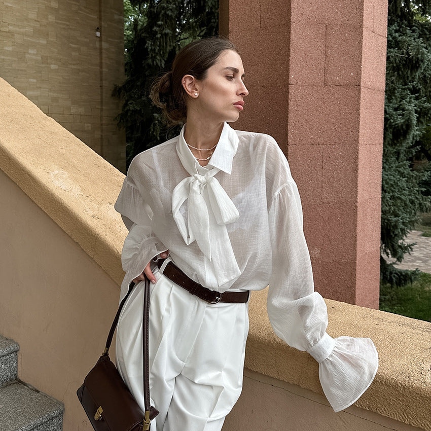 Madeleine | Transparante Blouse